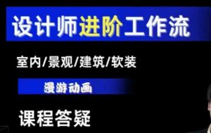 AI设计工作流，设计师必学，室内/景观/建筑/软装类AI教学【基础+进阶】-小艾网创
