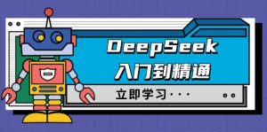 DeepSeek入门到精通，涵盖职场应用及身份扮演，驯服指南及顶级提示词-小艾网创