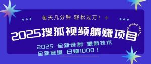 2025最新看视频躺赚收益项目 日赚1000-小艾网创