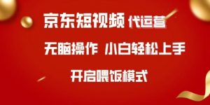 京东短视频代运营，全程喂饭，小白轻松上手【揭秘】-小艾网创