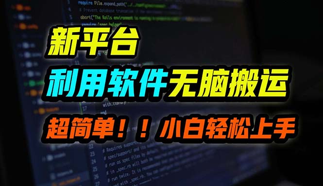 B站平台用软件无脑搬运，月赚10000+，小白也能轻松上手-小艾网创