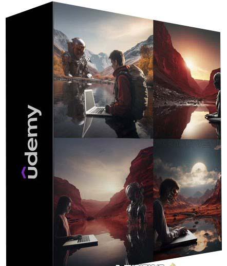 ChatGPT4 和 MidJourney AI 绘画聊天革命性指南教程-33节视频课-中英字幕-小艾网创