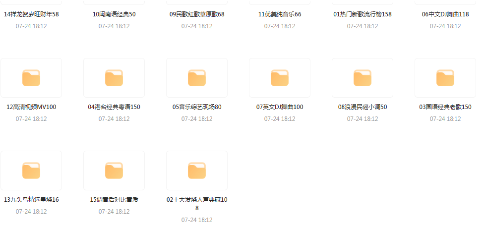 【无损音乐分享】2024龙年车载音乐九头鸟贺岁专辑-小艾网创