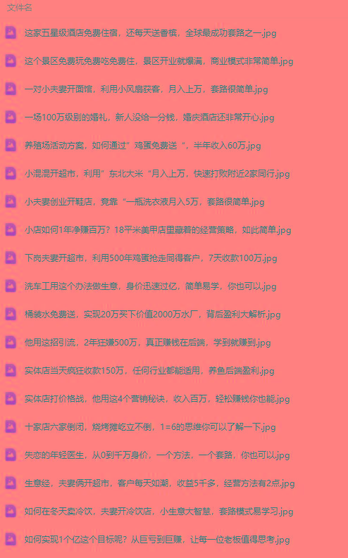 图片[2]-(9607期)真实有效391套商业模式，年入几十到几百万案例解析(电子书+视频+图文)-小艾网创