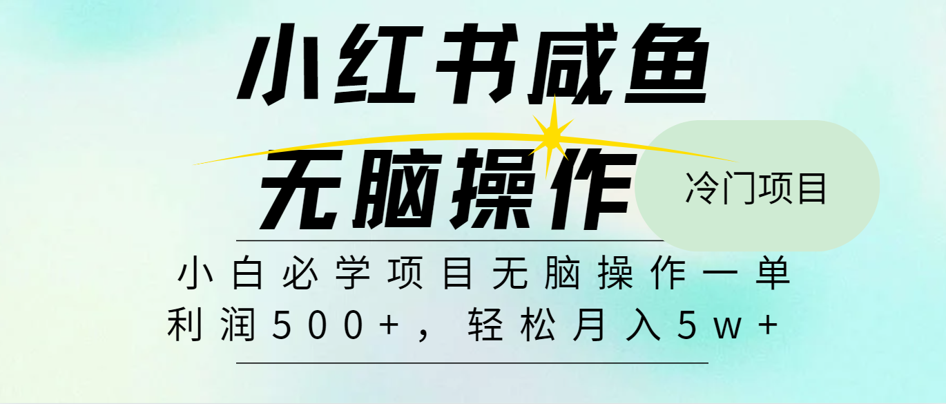 全网首发2024最热门赚钱暴利手机操作项目，简单无脑操作，每单利润最少500+-小艾网创