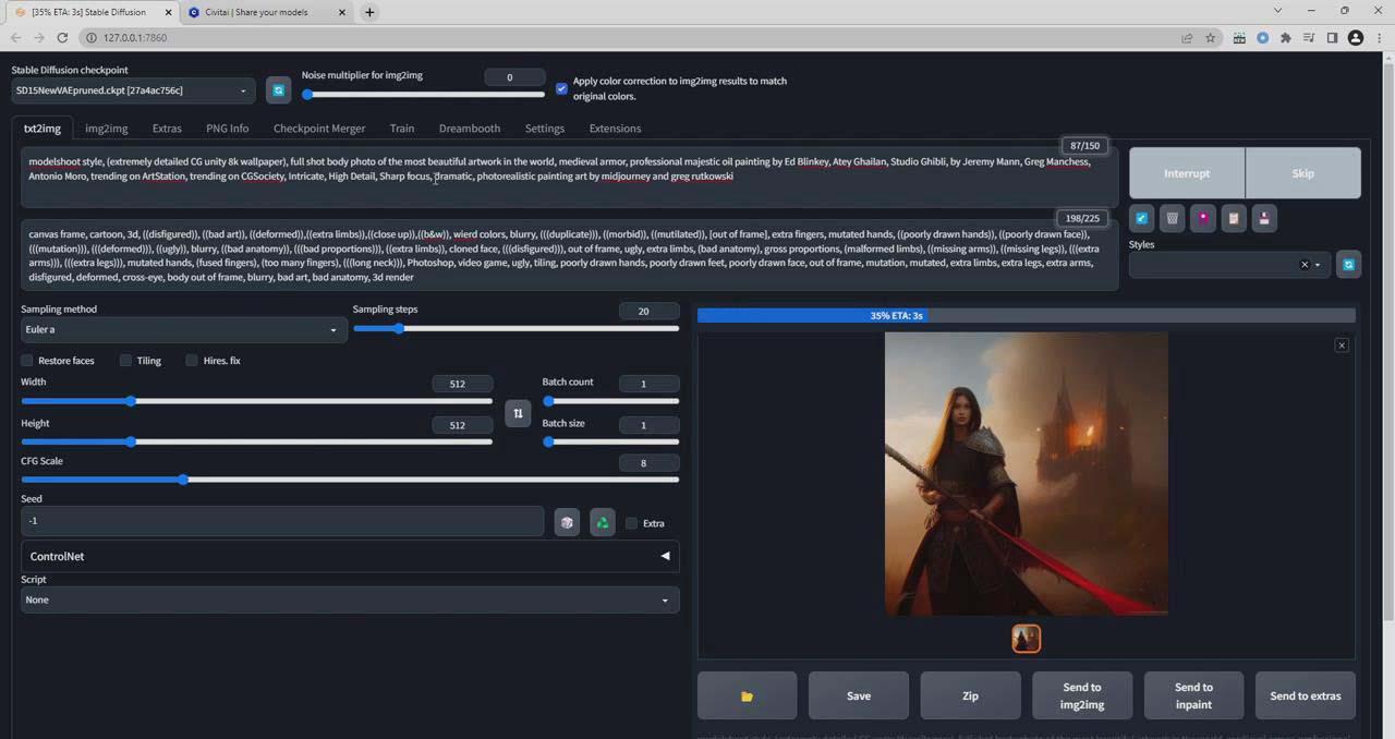 图片[1]-Stable Diffusion 大师班: 利用AI创建艺术图像及视频-31视频课-中英字幕-小艾网创