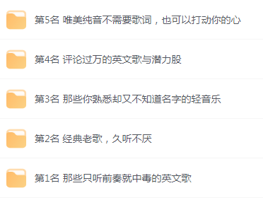 【无损音乐分享】网易云音乐收藏榜单前五名合集 精选好歌-小艾网创