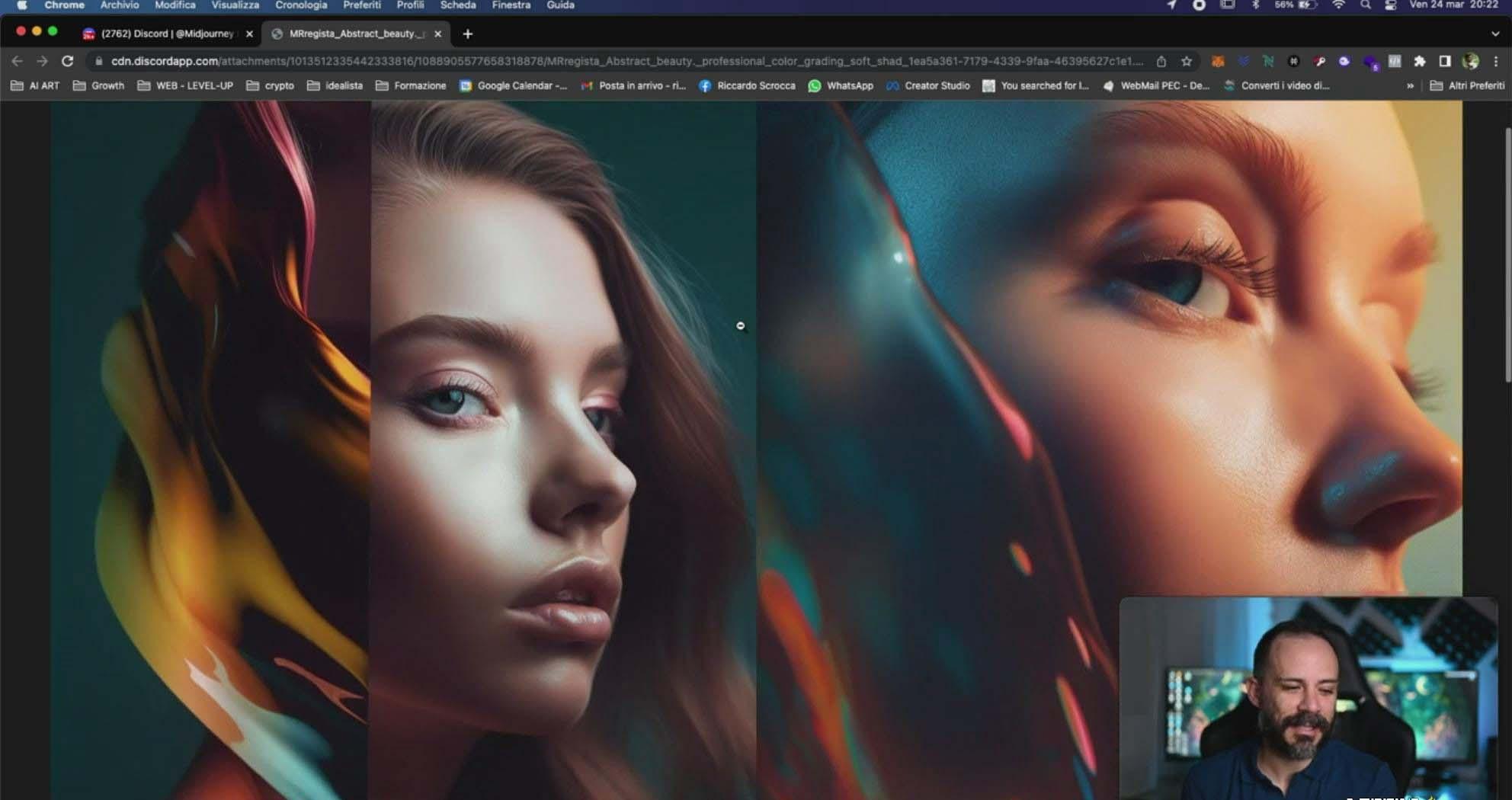 图片[6]-Midjourney AI人工智能创建和销售令人惊叹的海报教程-10节课-中英字幕-小艾网创