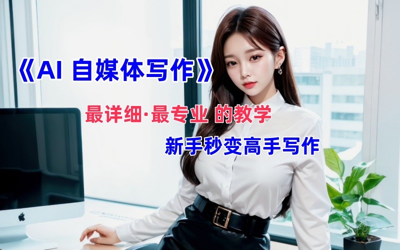 全网最全最细最专业的“AI自媒体写作”教学，新手小白秒变写作高手！-小艾网创