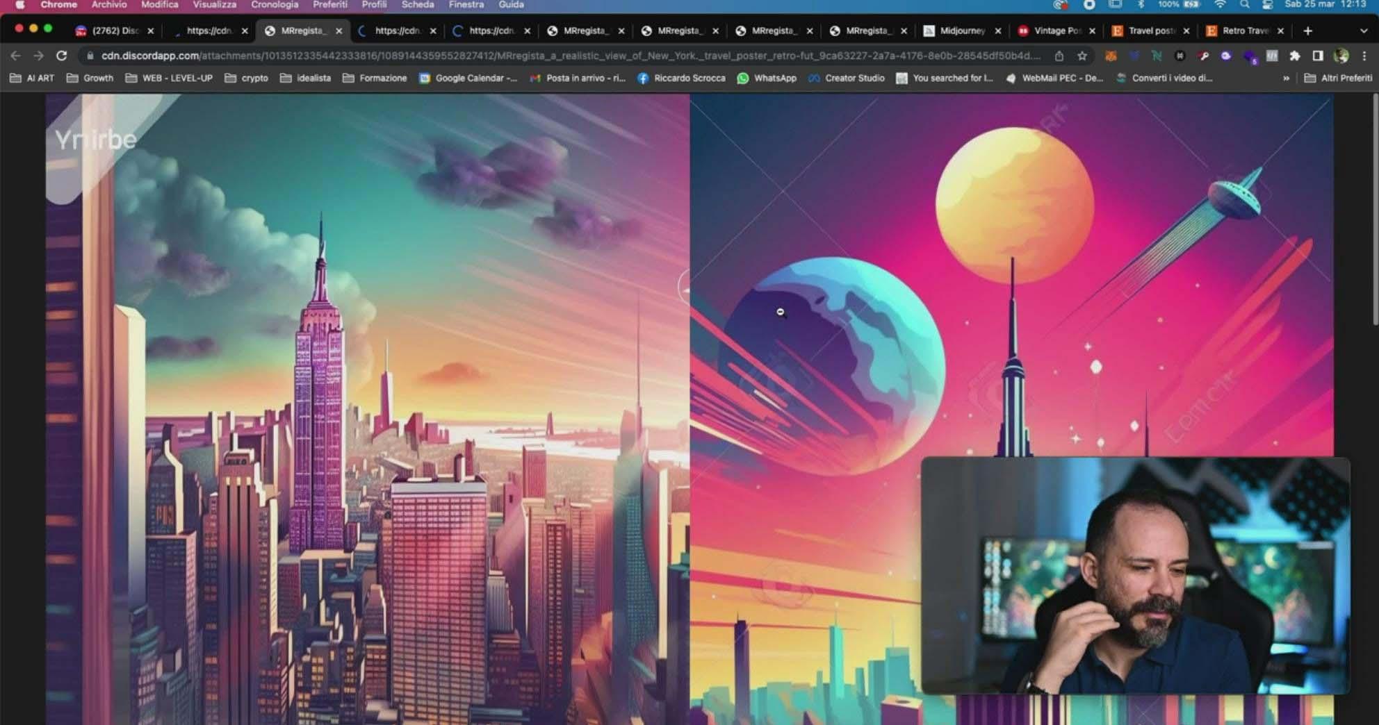 图片[11]-Midjourney AI人工智能创建和销售令人惊叹的海报教程-10节课-中英字幕-小艾网创