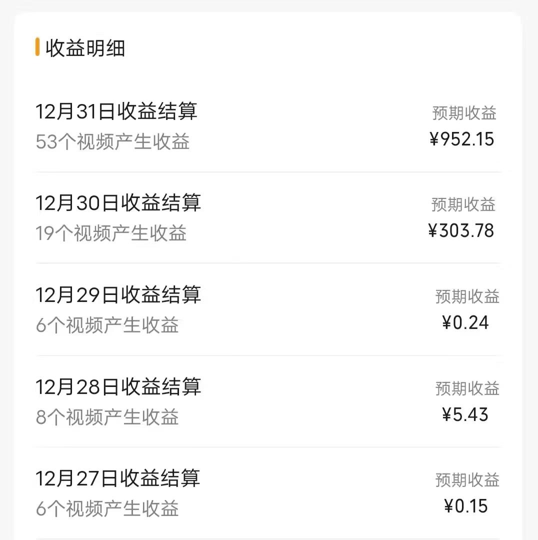 (8550期)每天半小时轻松月入过万，适合任意人群，小白无脑操作，AI条条原创视频-小艾网创