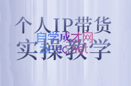 萌神姐姐·个人IP真人出镜短视频实操课-小艾网创