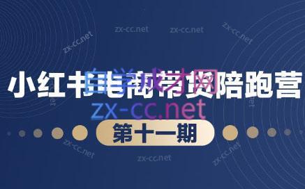 盗坤·小红书电商带货陪跑营(第十一期)-小艾网创