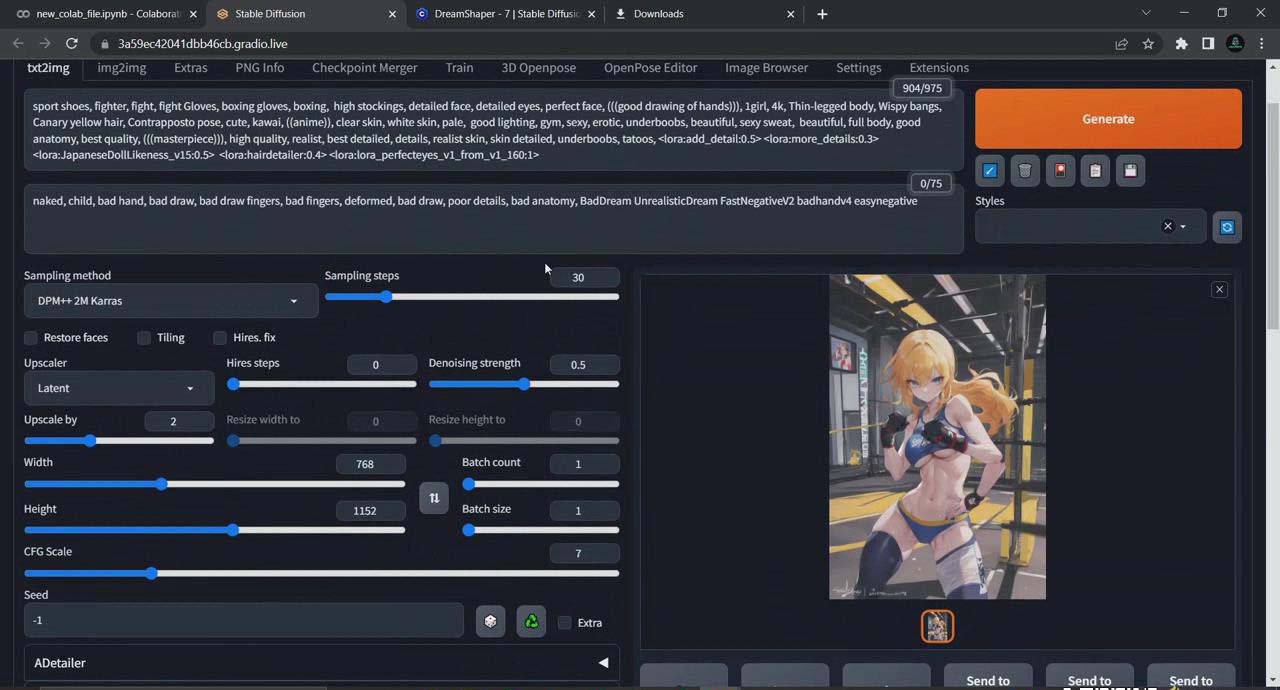 图片[4]-利用Stable Diffusion创建动漫艺术图像使用AI绘画赚钱-中英字幕-小艾网创